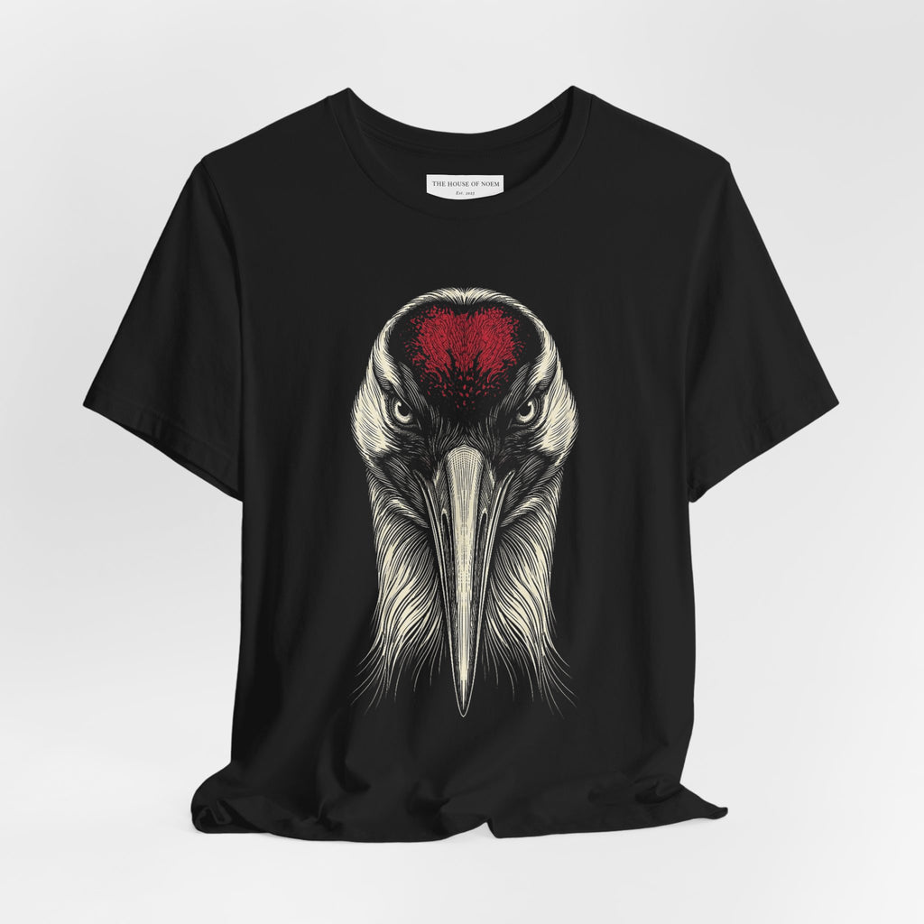 Whooping Crane Shirt - Wildlife Art - Pen and Ink - Bird Gift - Still Here