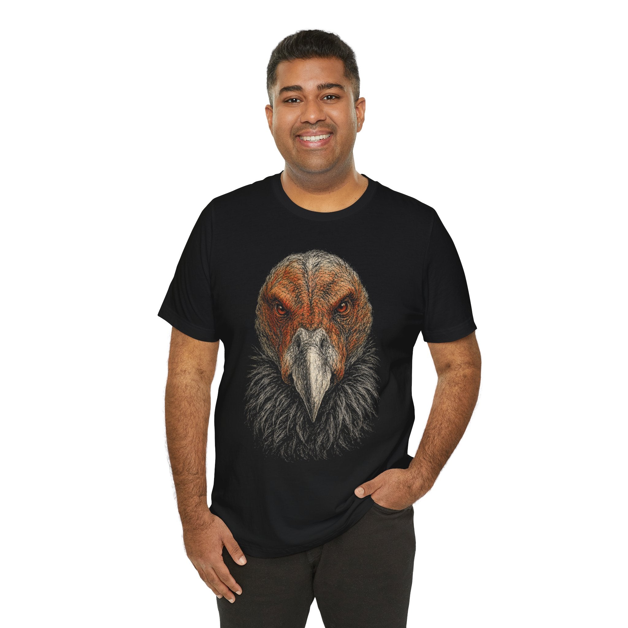 California Condor Shirt - Wildlife Art - Pen and Ink - Bird of Prey Gift - Still Here