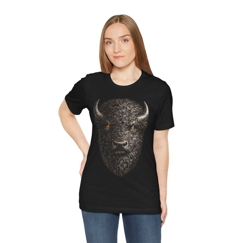 American Bison Shirt - Wildlife Art - Still Here - America 250 - 1776 2026