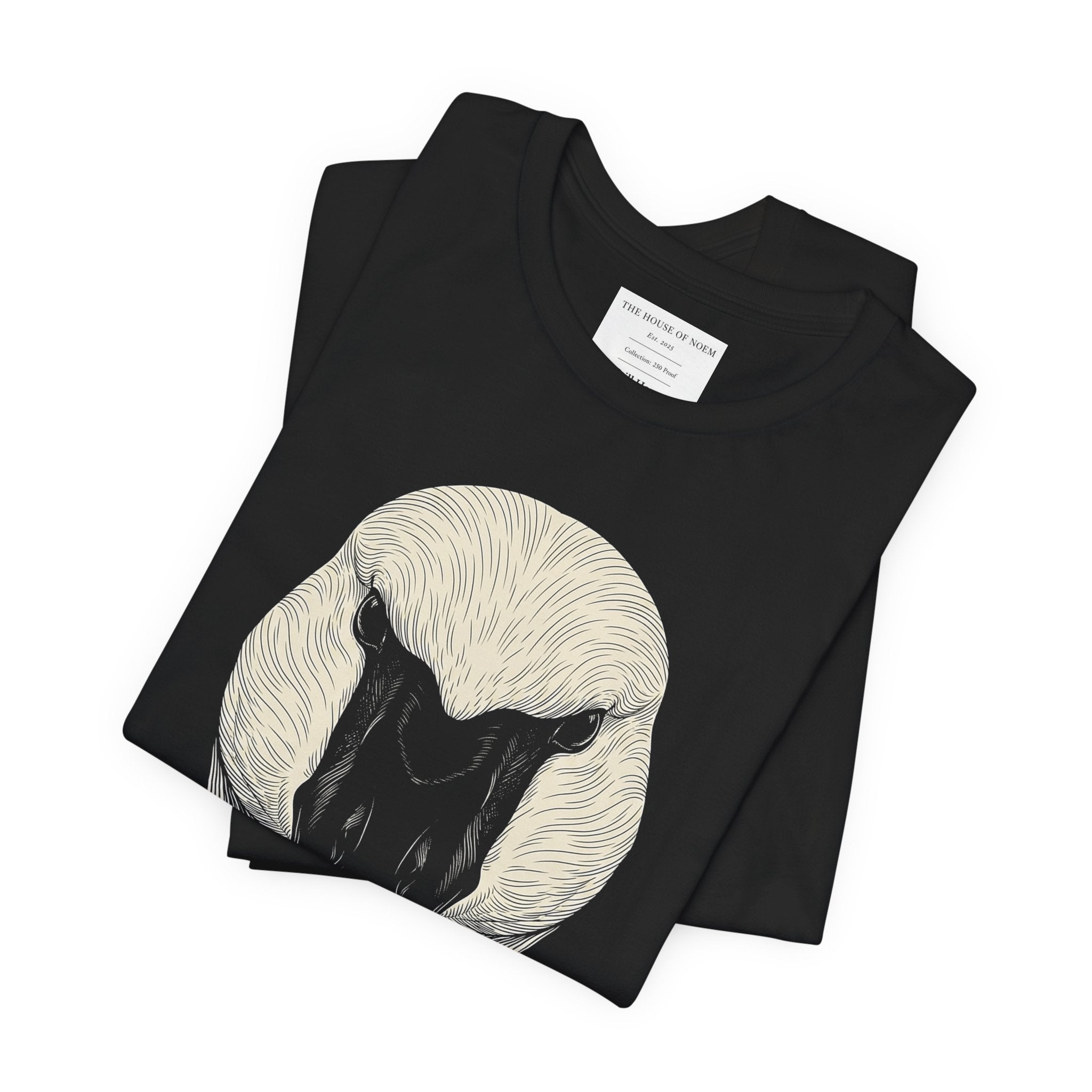 Trumpeter Swan Shirt - Wildlife Art - Pen and Ink - Bird Gift - Still Here