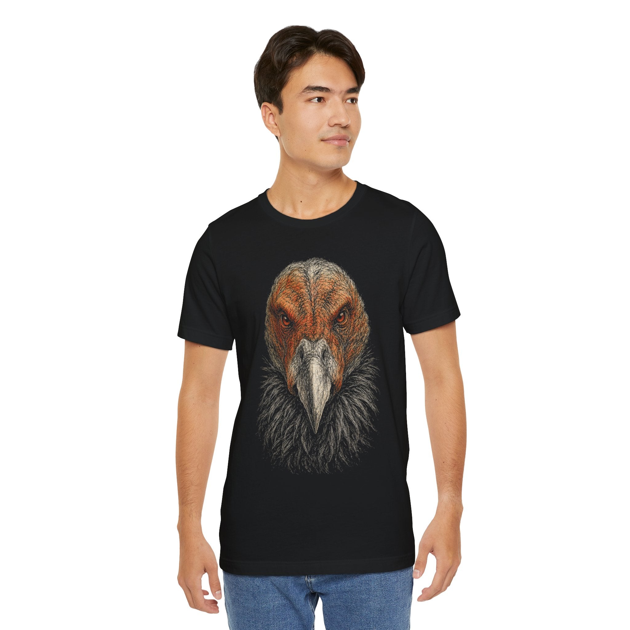 California Condor Shirt - Wildlife Art - Pen and Ink - Bird of Prey Gift - Still Here