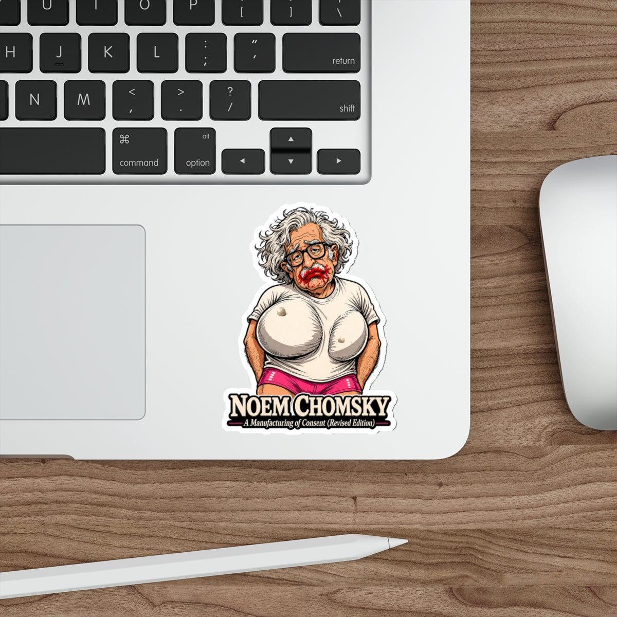 Noem Chomsky - Die-Cut Sticker