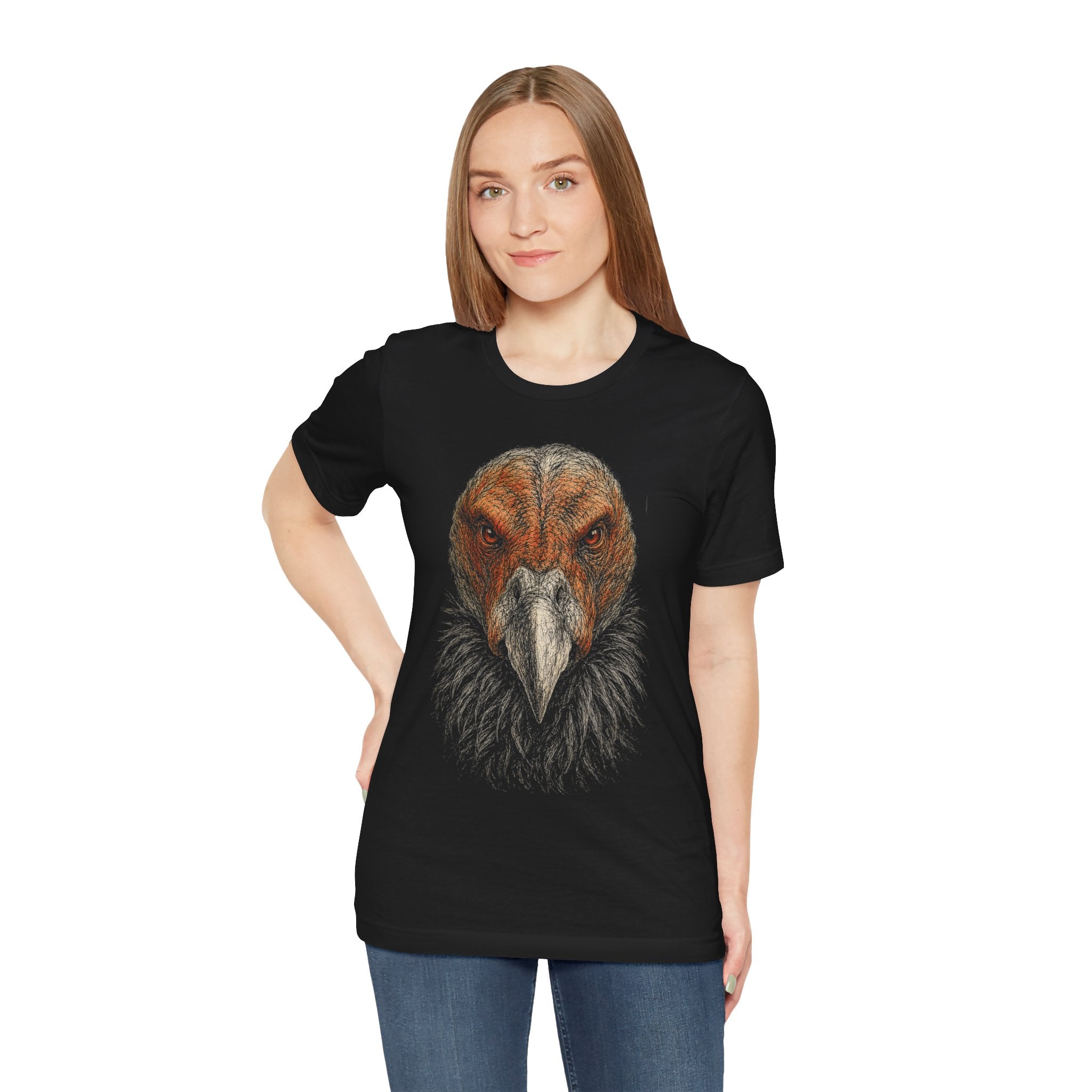 California Condor Shirt - Wildlife Art - Pen and Ink - Bird of Prey Gift - Still Here