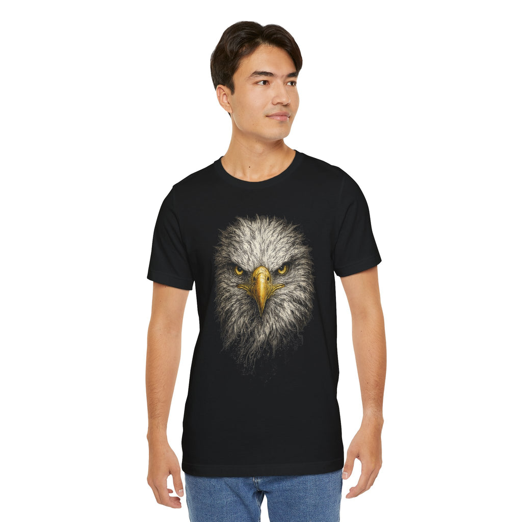Bald Eagle Shirt - Wildlife Art - Pen and Ink - Bird of Prey Gift - Still Here