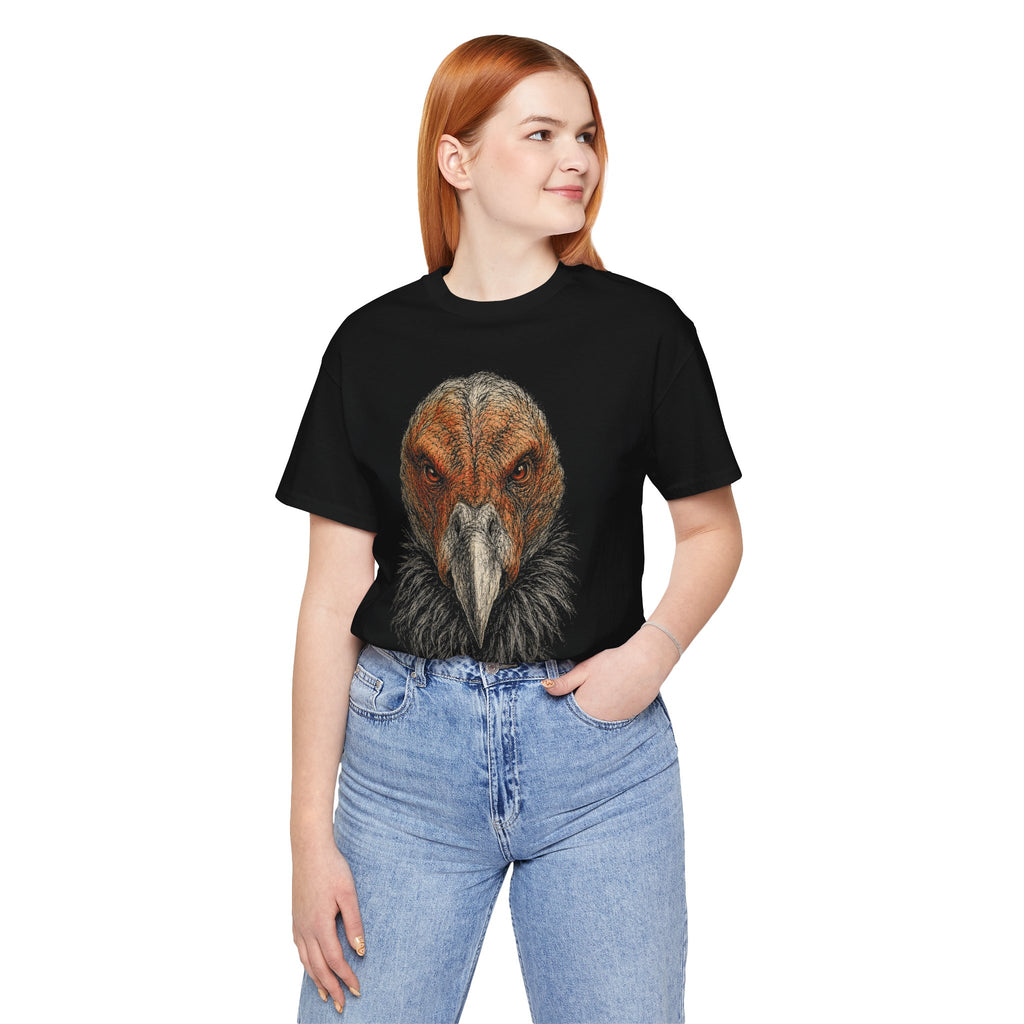 California Condor Shirt - Wildlife Art - Pen and Ink - Bird of Prey Gift - Still Here