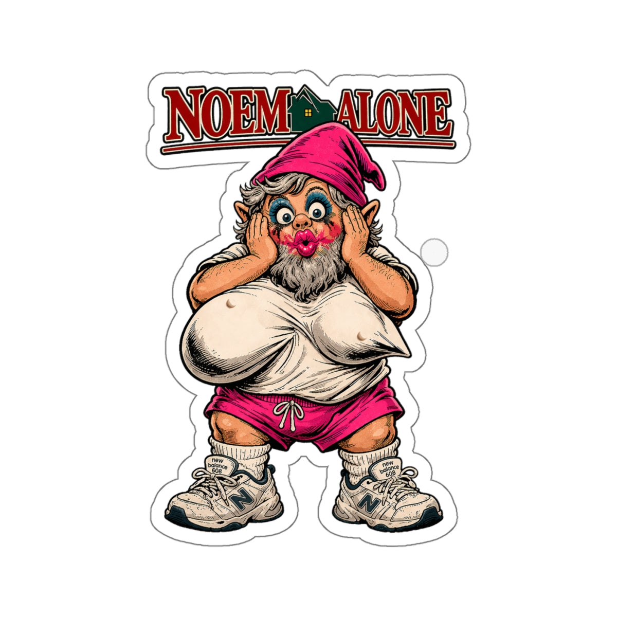 Noem Alone - Die-Cut Sticker