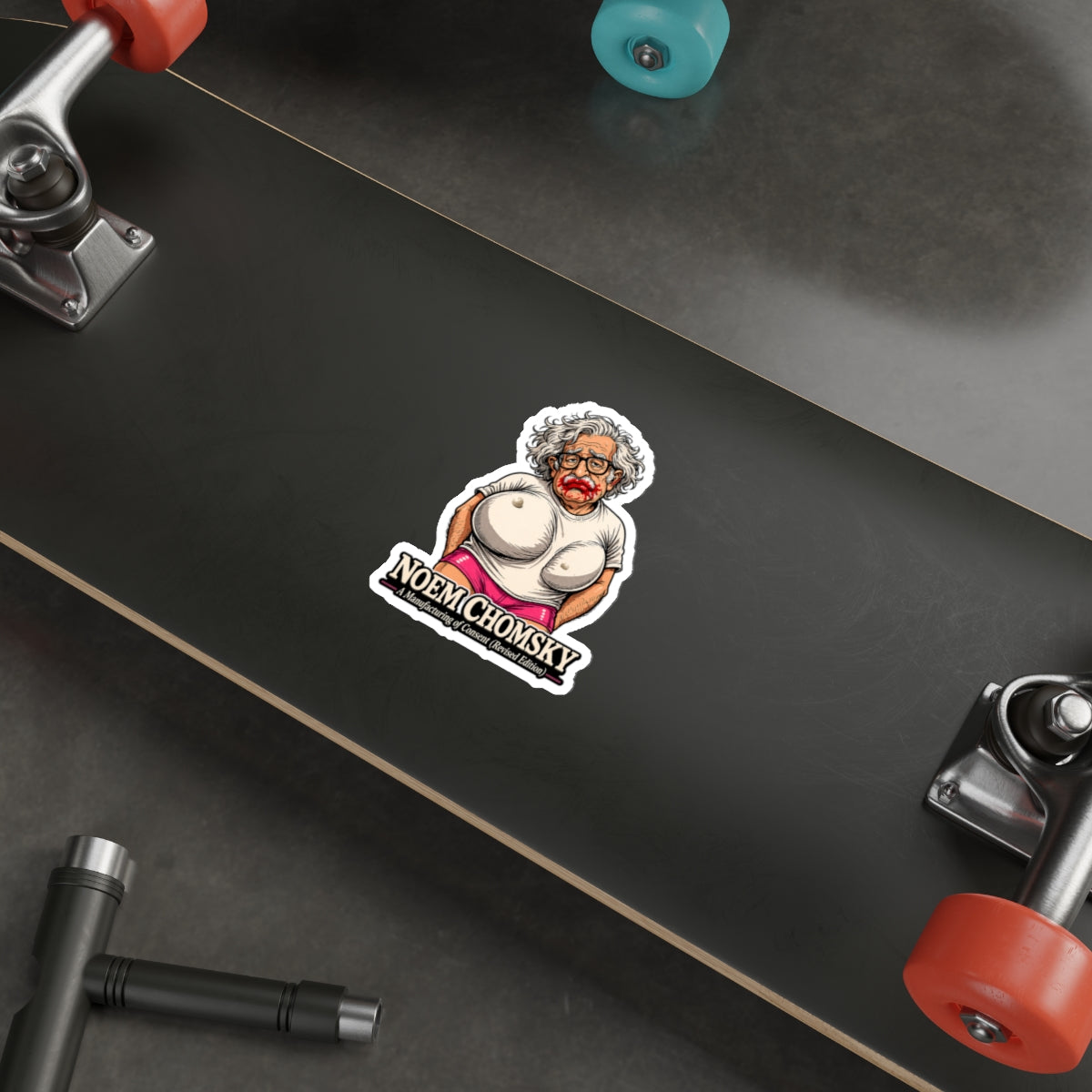 Noem Chomsky - Die-Cut Sticker