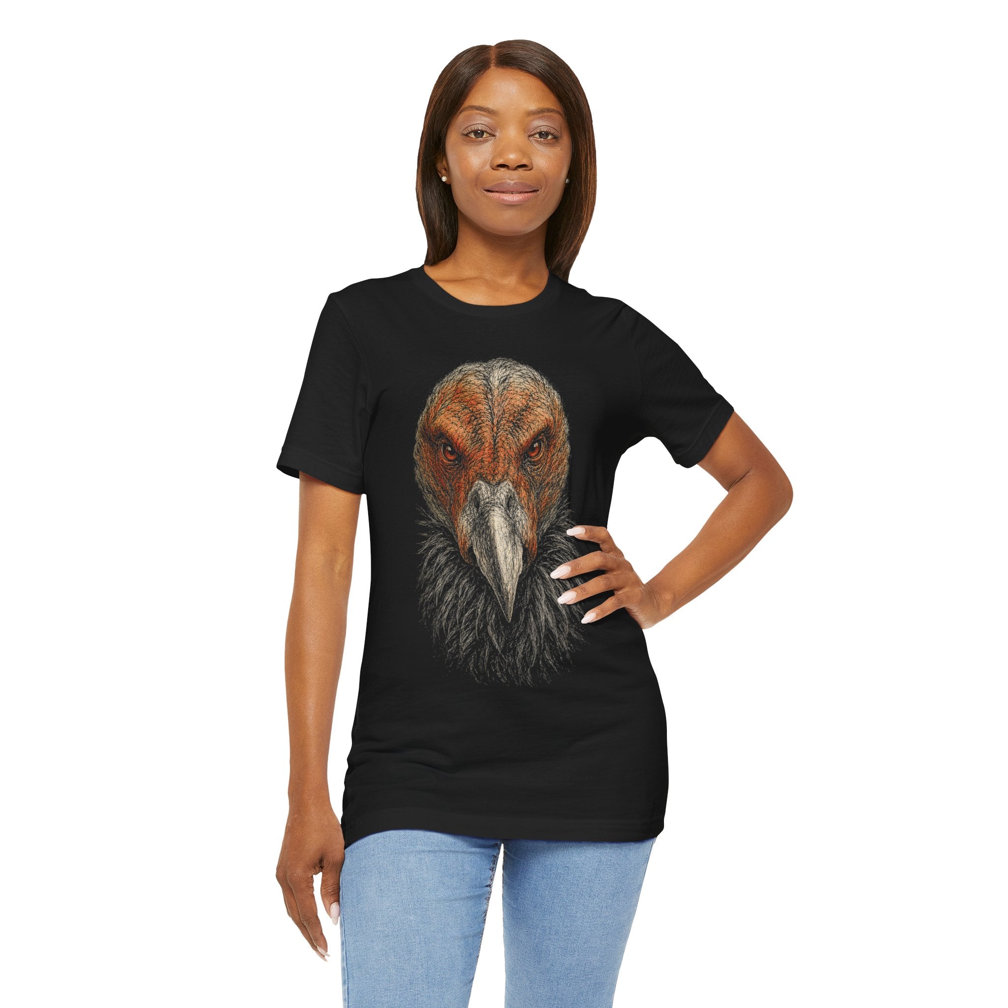 California Condor Shirt - Wildlife Art - Pen and Ink - Bird of Prey Gift - Still Here