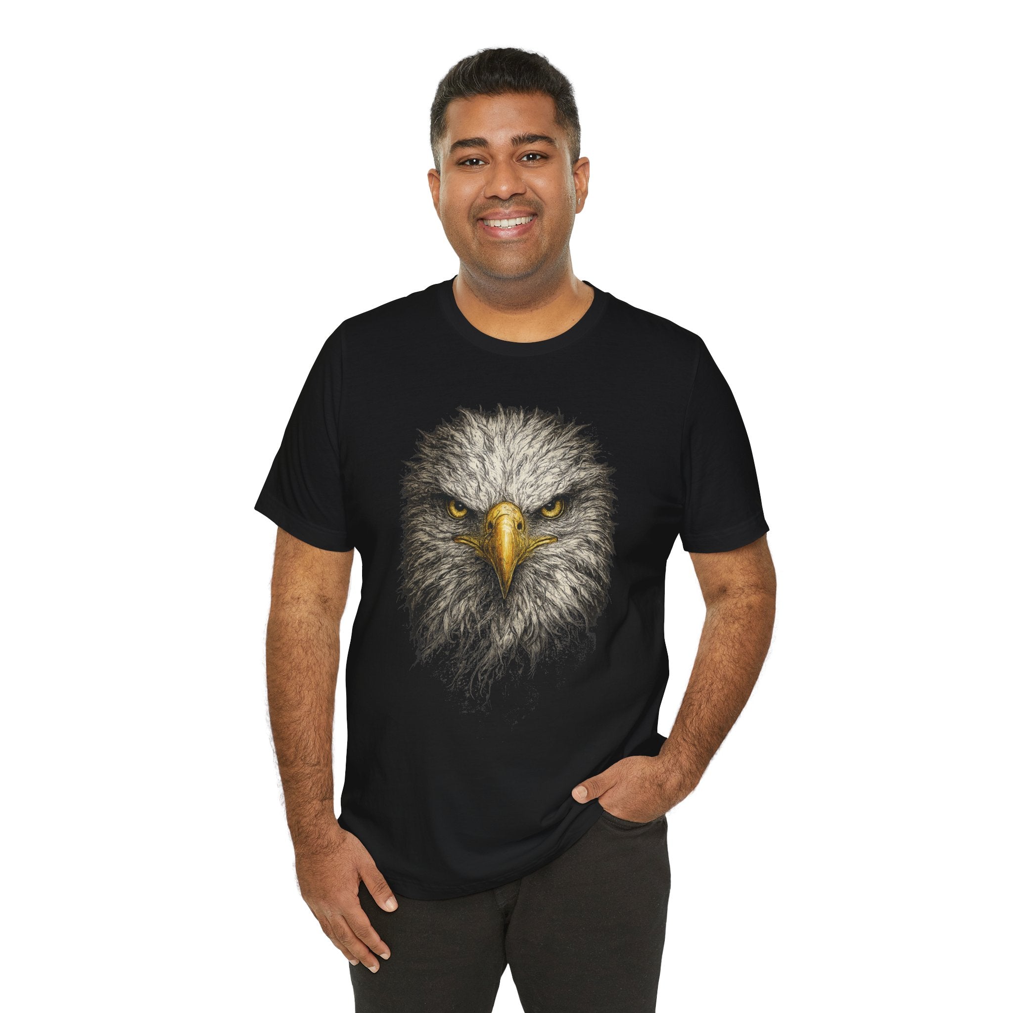 Bald Eagle Shirt - Wildlife Art - Pen and Ink - Bird of Prey Gift - Still Here